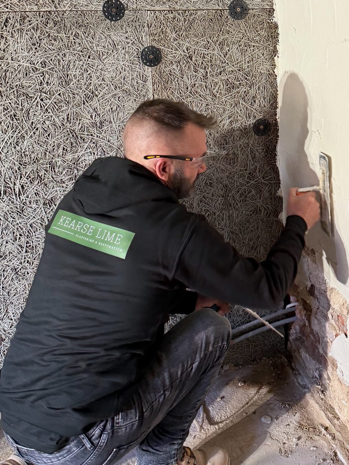 Kearse Lime Restoration at work